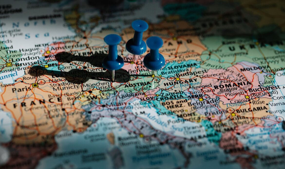 Europe map