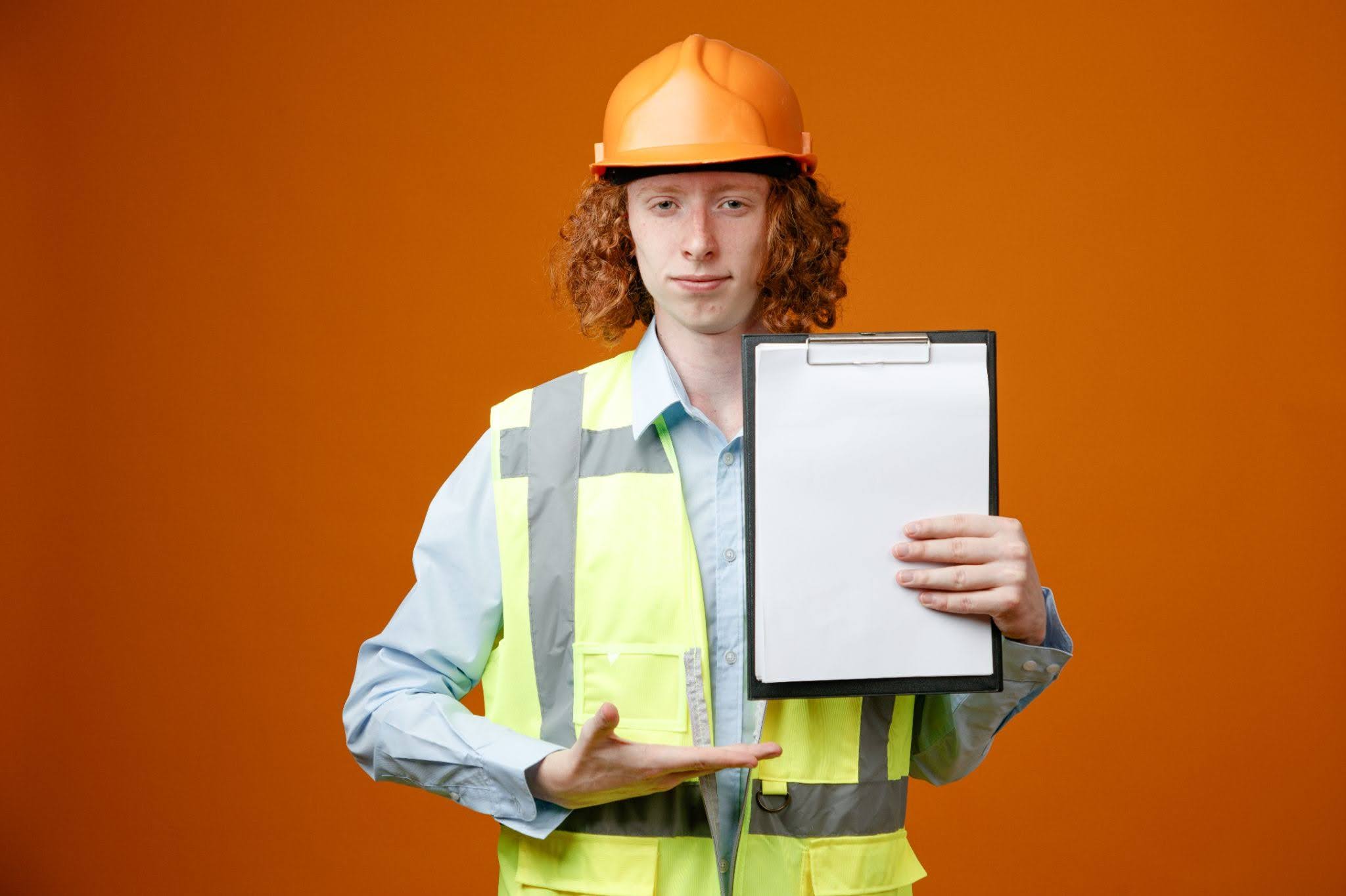 unnamed A worker with a document