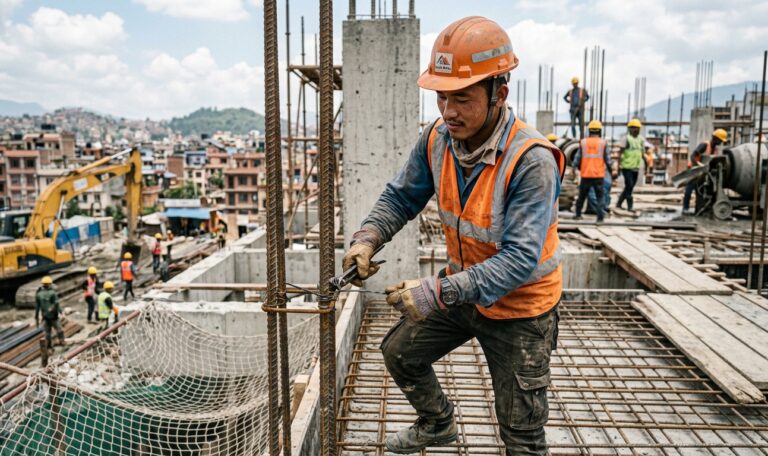 Nepali Construction worker