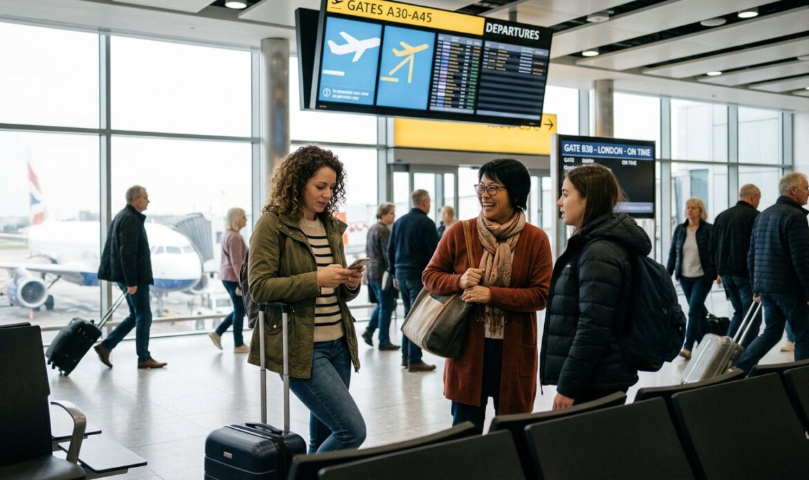 Women in the airport