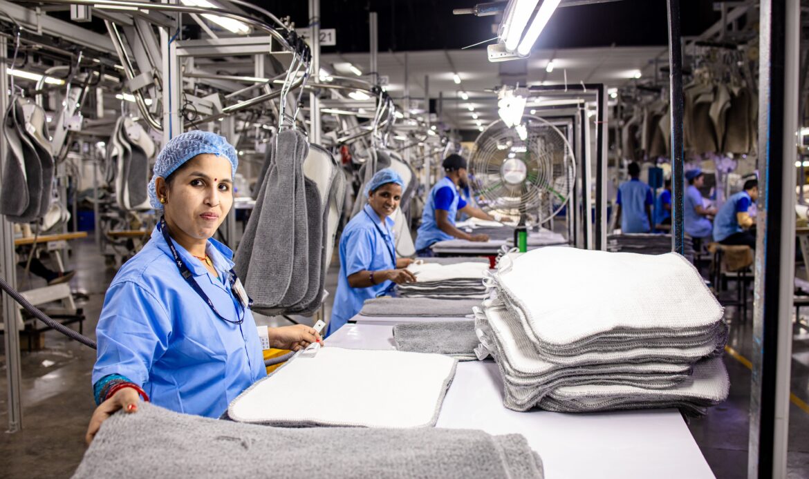 Women working in factory