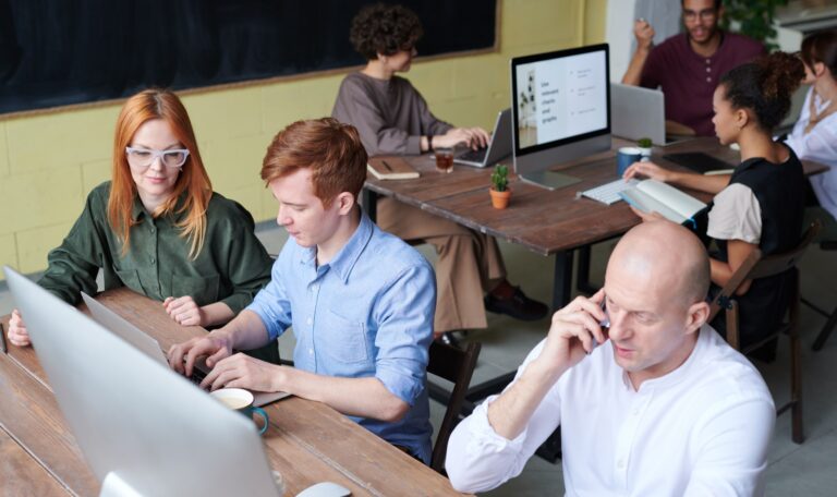 group of people in an organization