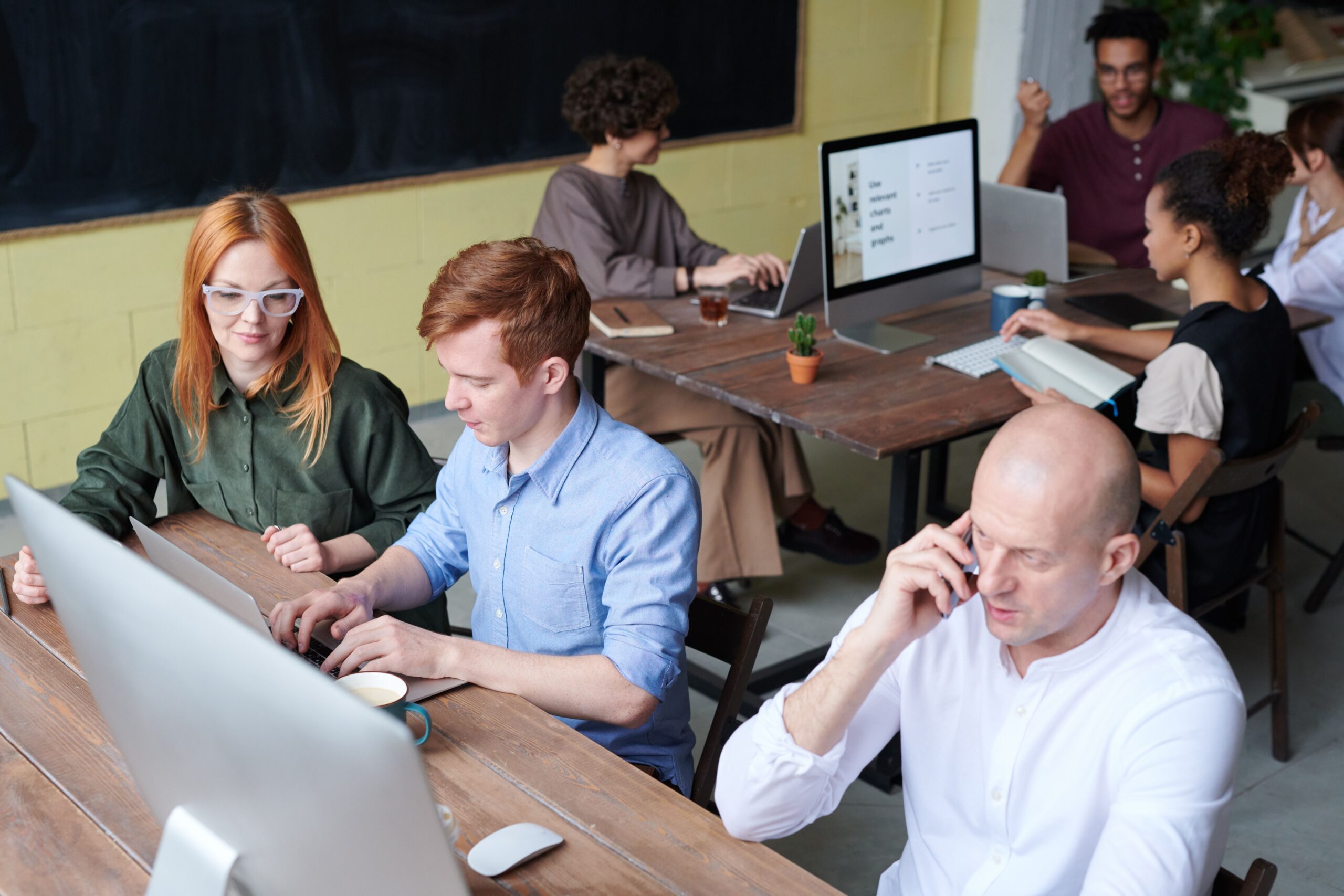 group of people in an organization