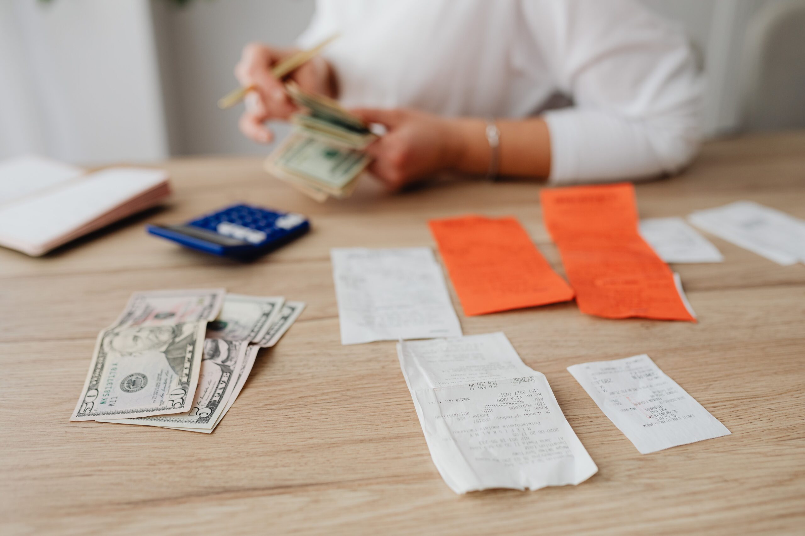 pexels-karola-g-5900178 lady managing money