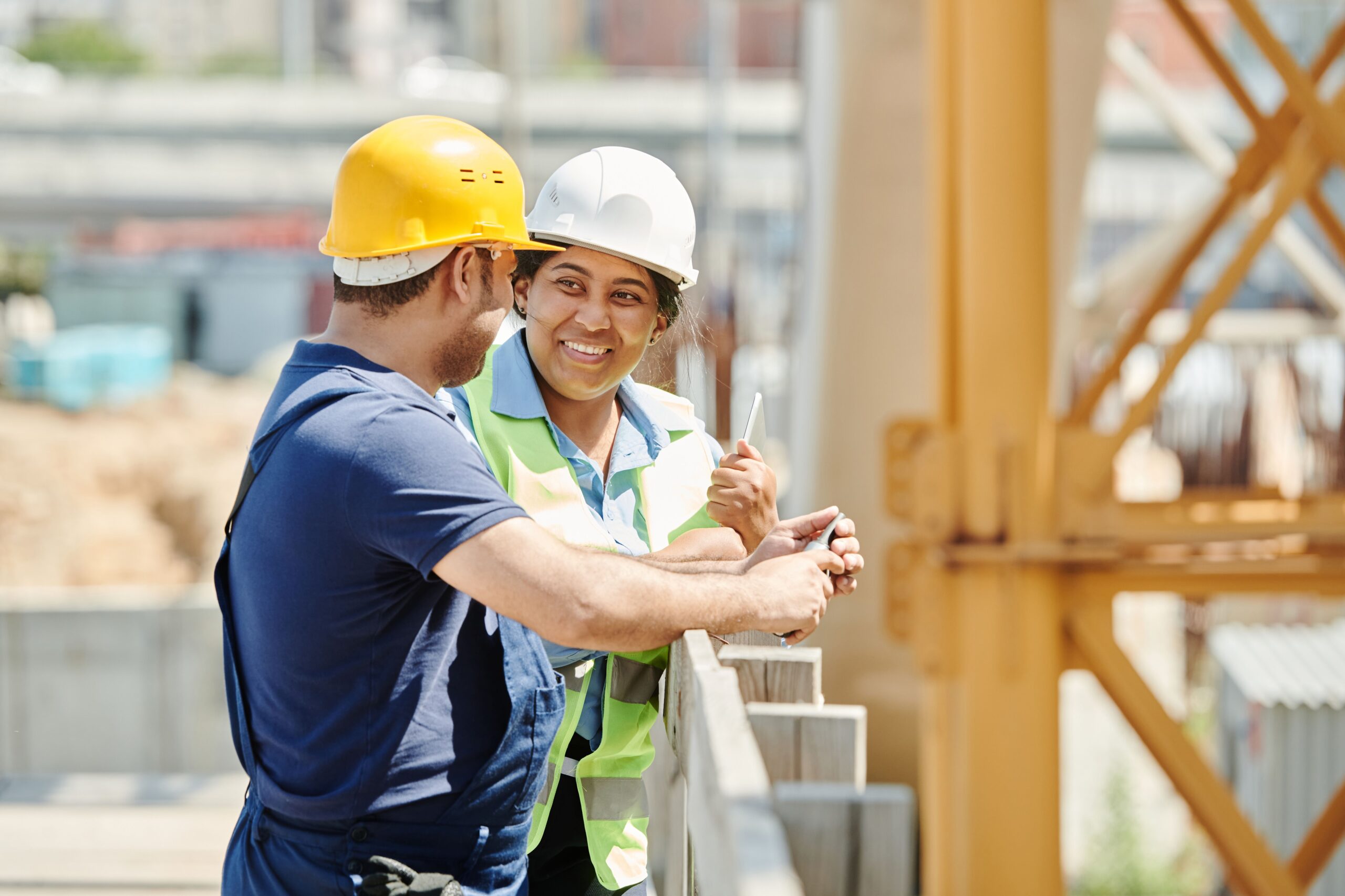 pexels-mikael-blomkvist-8961130 two successful worker talking
